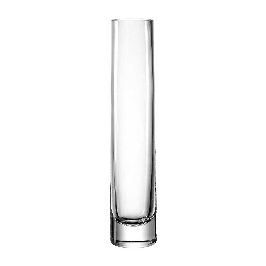 Solifleurvase NOVARA aus klarem Glas, zylindrische Form