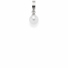 Anhänger COCO Clip & Mix silber glänzend mit Glaskugel an Clip