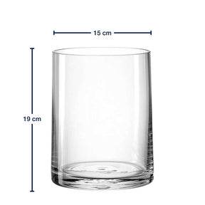 Massangaben zu Glasvase NOVARA 19 cm klein