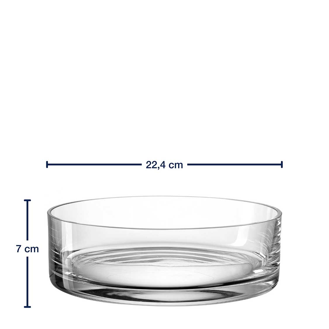 Massangaben zu Schale NOVARA 23 cm