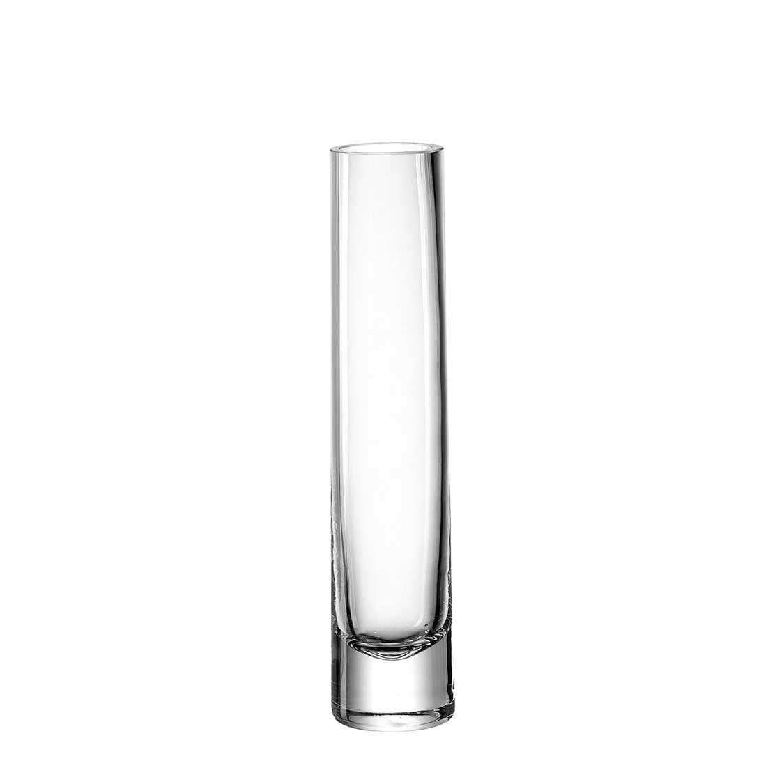 Solifleurvase NOVARA aus klarem Glas, schlanke zylindrische Form