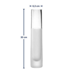 Massangaben zu Solifleurvase NOVARA 30 cm satiniert
