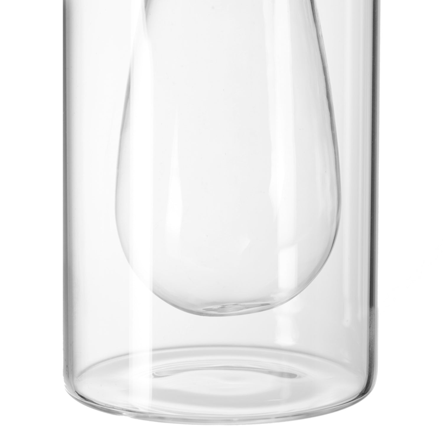 Essig/Öl Flasche 2in1 CUCINA aus klarem Borosilikat, Detailansicht