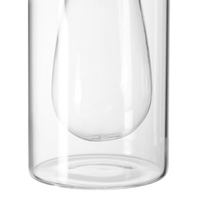 Essig/Öl Flasche 2in1 CUCINA aus klarem Borosilikat, Detailansicht