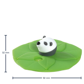Massangaben zu Deckel BAMBINI 9 cm grün Panda