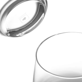 Trinkglas TIVOLI 360 ml von oben und von der Seite dargestellt