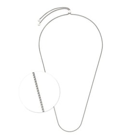 Halskette LIV 90 cm Clip & Mix, Detailansicht Verschluss und Kettenverlauf