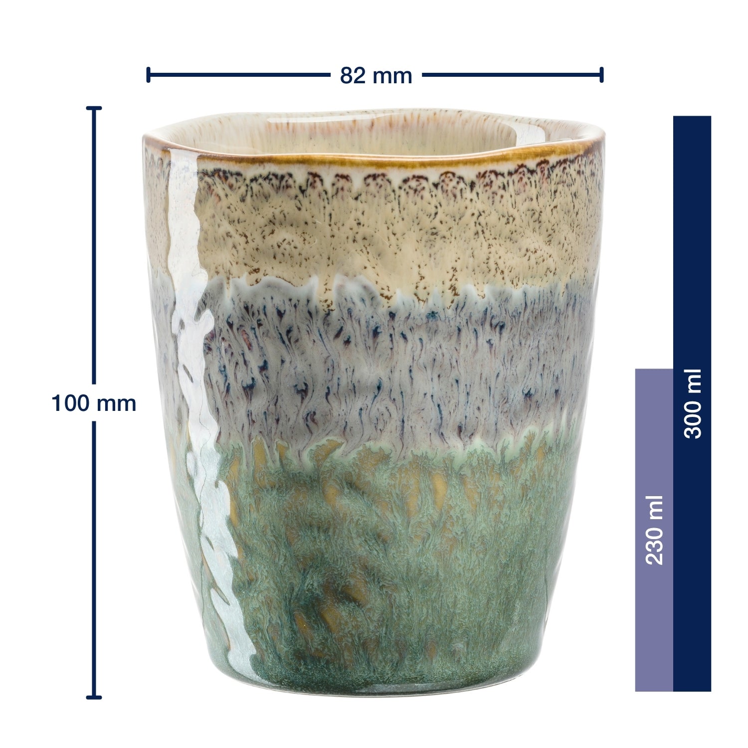 Massangaben zu Becher MATERA 300 ml