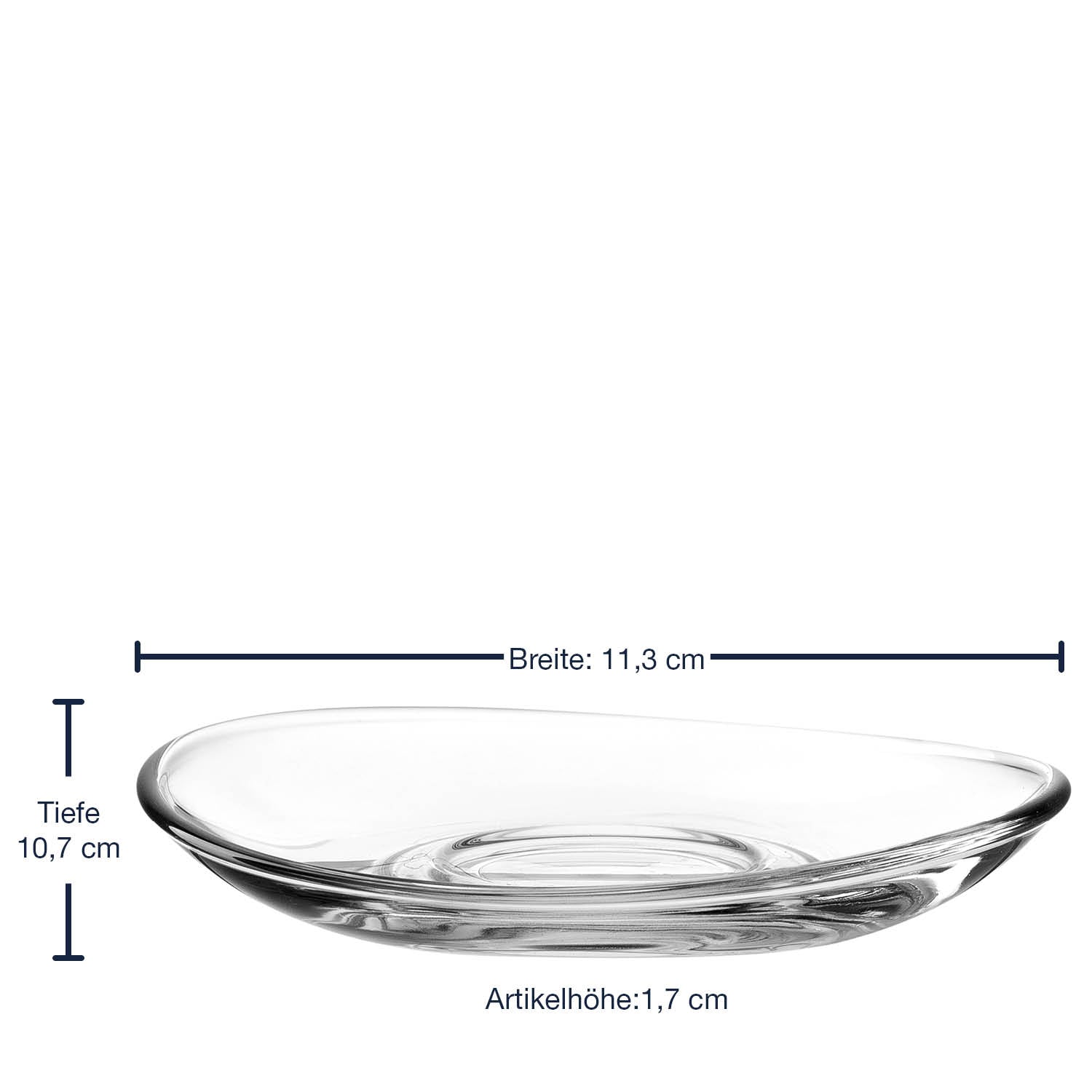 Massangaben zur Untertasse NAPOLI 11 cm