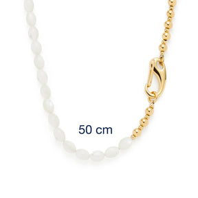 Massangaben zu Halskette PATSY 50 cm gold