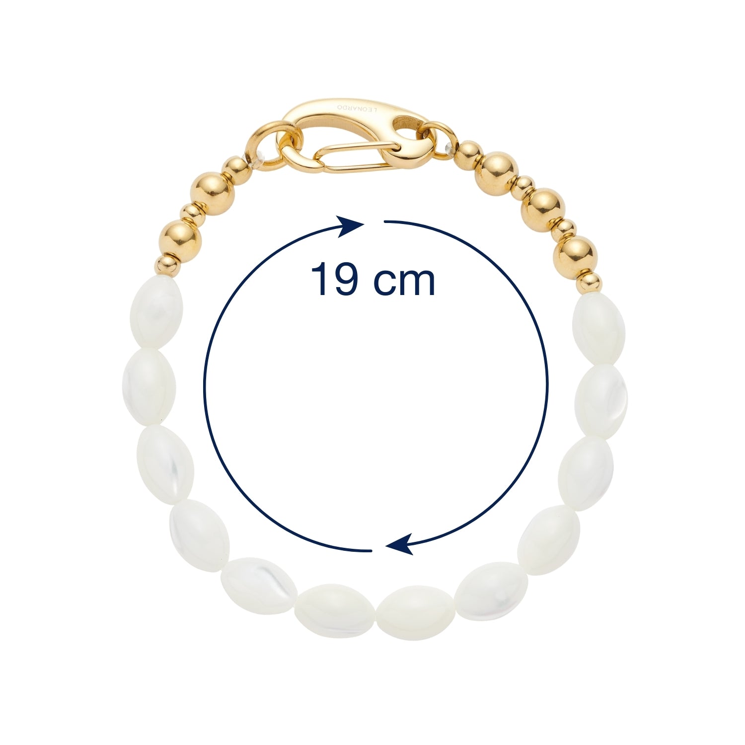 Massangaben zu Armband PATSY gold