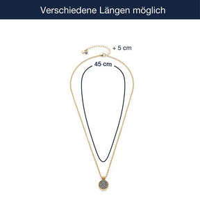 Massangaben zu Halskette ODELLE 45 cm gold