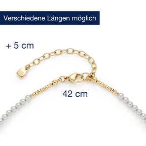 Massangaben zu Halskette PINKY 42 cm gold CIAO mit Verlängerungskette