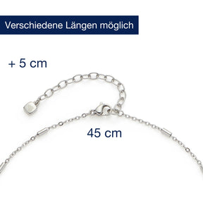 Massangaben zu Halskette FRANCIS 42 cm CIAO, verlängerbar um 5 cm