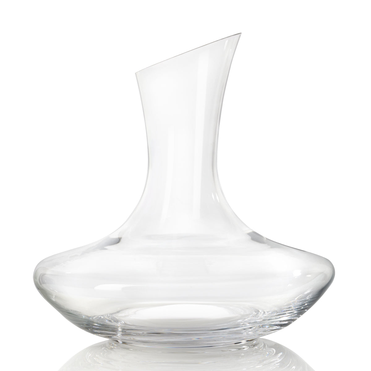 Dekanter DAILY 0,75 l aus klarem Glas mit geschwungener Form