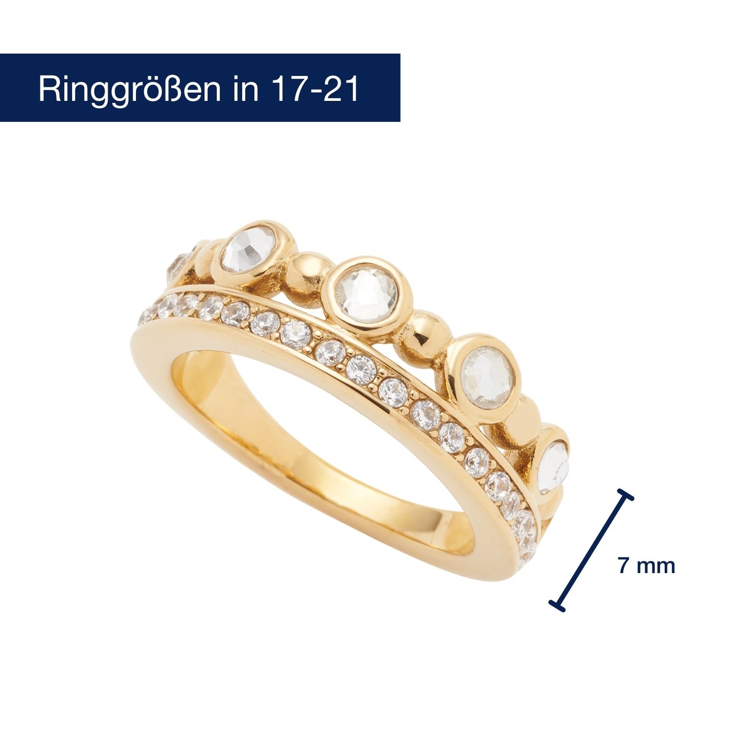 Massangaben zu Ring BOBBY 17 gold