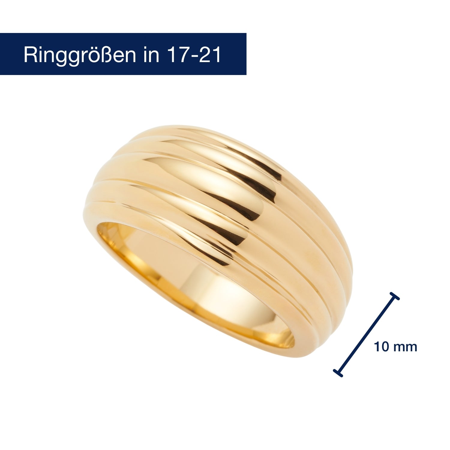 Massangaben zu Ring ELISABETH 19 gold