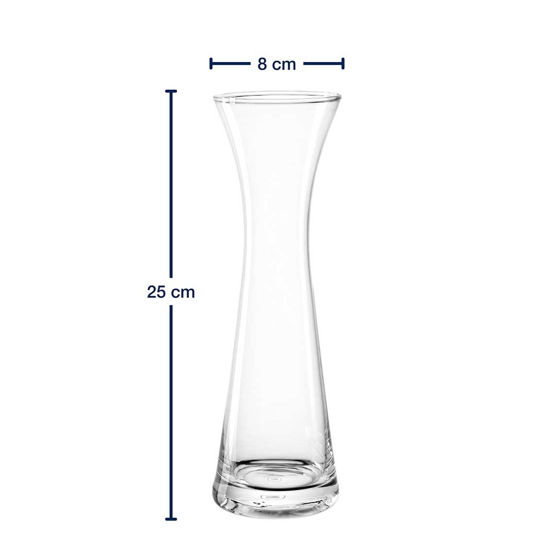 Massangaben zu Solifleurvase GIA 25 cm