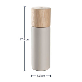 Massangaben zu Gewürzmühle ROMA 17 cm beige