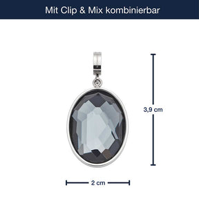 Massangaben zu Anhänger JAMIRA BLUE Clip & Mix