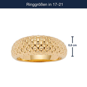 Massangaben zu Ring PINOU 19 gold