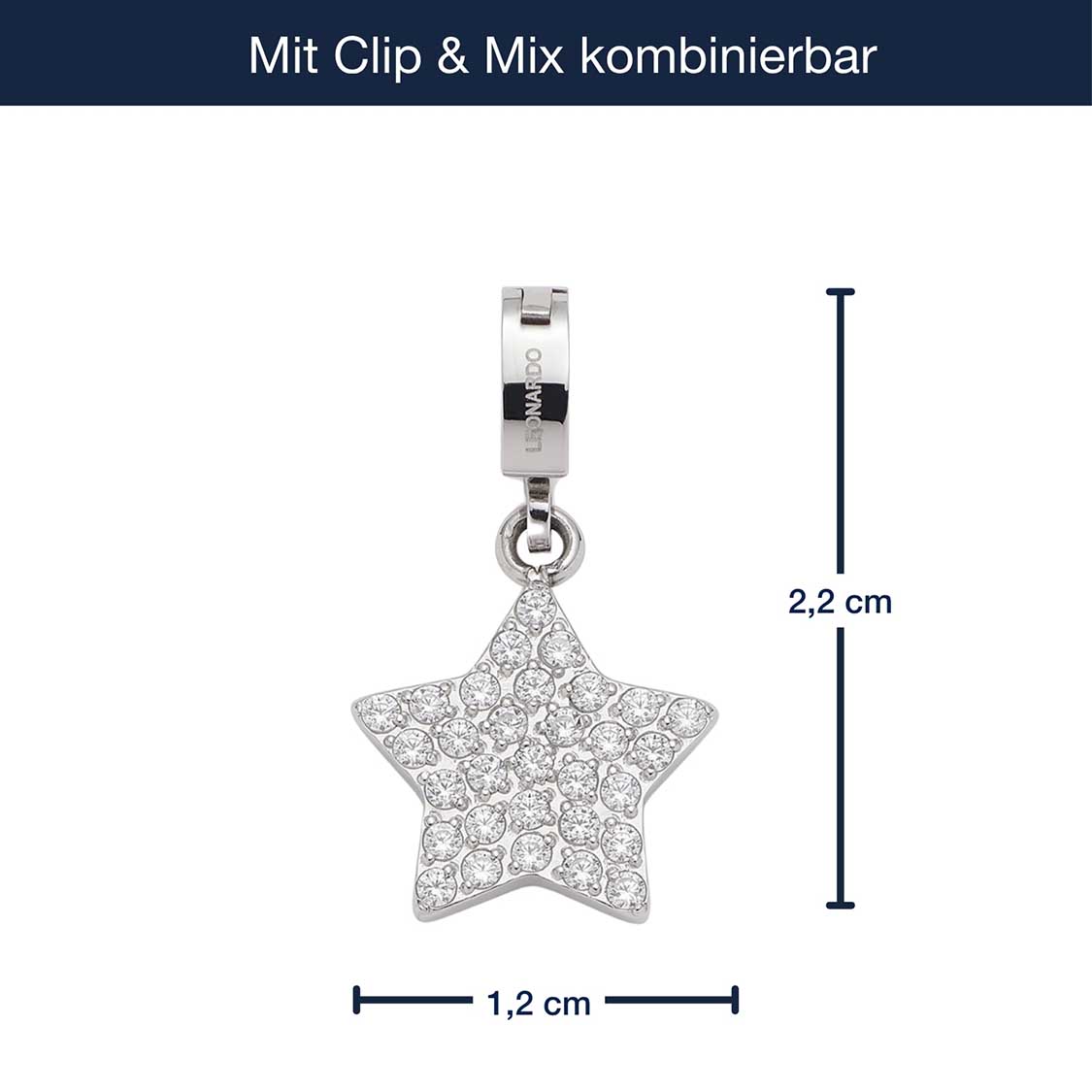 Massangaben zu Anhänger ETOILE Clip & Mix