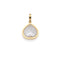 Anhänger JUVINGA WHITE Clip & Mix gold