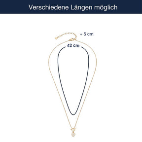 Massangaben zu Halskette NOEMI 42 cm gold CIAO