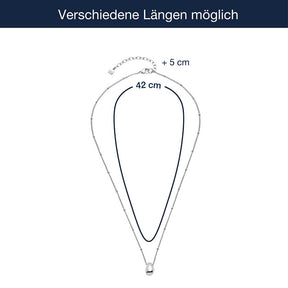 Massangaben zu Halskette CLOTHILDE 42 cm CIAO