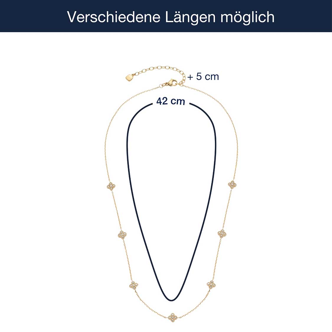 Massangaben zu Halskette LISETTE gold CIAO
