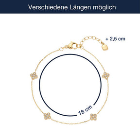 Massangaben zum Armband LISETTE gold CIAO