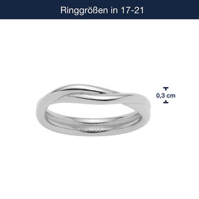 Massangaben zu Ring TWISTER 20 CIAO in Rinngröße 17-21