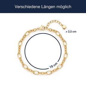 Massangaben zu Armband SOLVANI gold CIAO