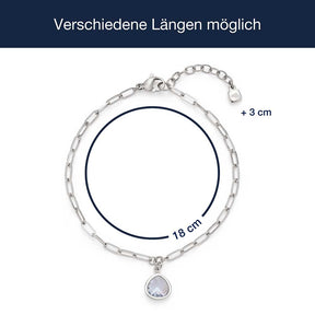 Massangaben zu Armband INDRA blau CIAO