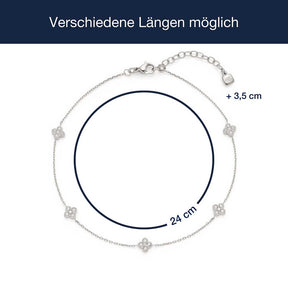Massangaben zu Fußkette LISETTE CIAO