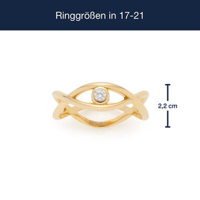 Massangaben zum Ring TAVARI 17 gold CIAO
