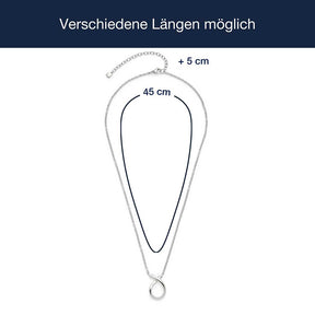 Massangaben zu Halskette ANJA 45 cm Clip & Mix