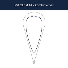 Massangaben zu Halskette SONJA 80 cm Clip & Mix