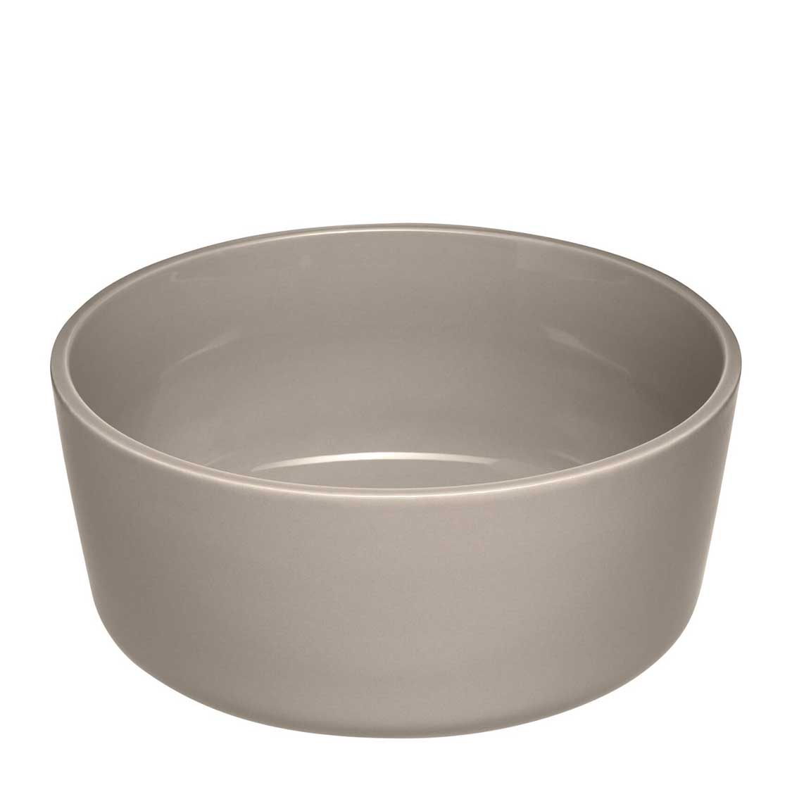 Keramikschale ROMA beige, Ansicht von schräg oben