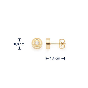 Massangaben zu Ohrstecker ISABELLE gold