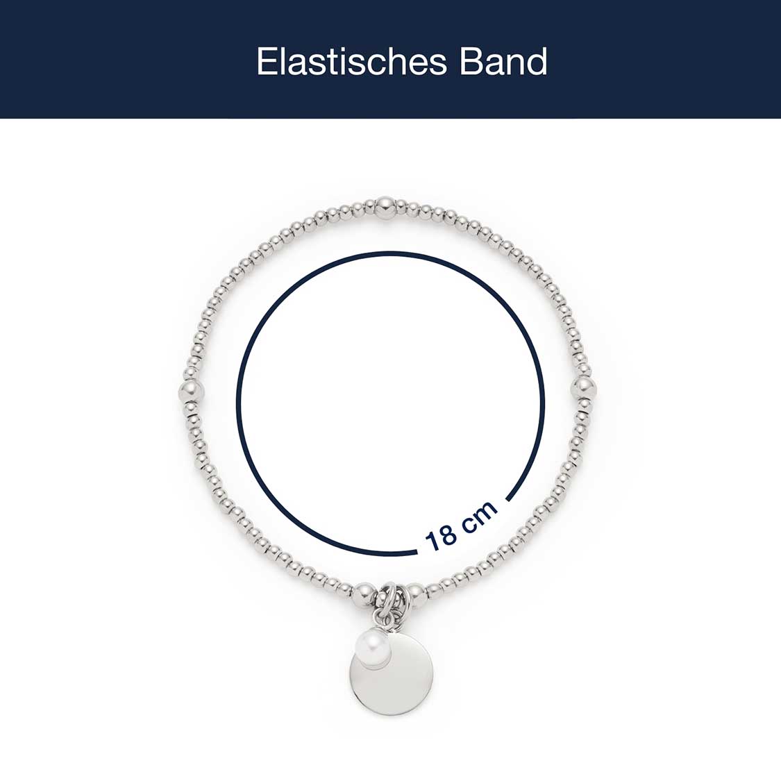 Massangaben zu Armband DEBBY mit persönlicher Gravur