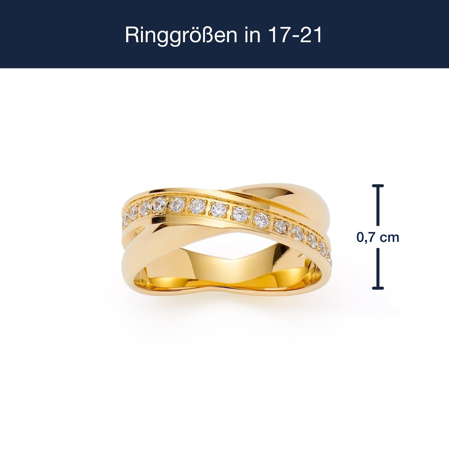 Massangaben zu Ring DARIA 20 gold