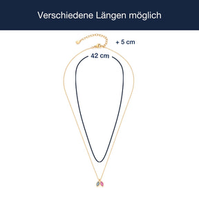 Massangaben zu Halskette MAY 42 cm CIAO mit Kettenverlaengerung