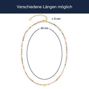 Massangaben zu Halskette FINJA 42 cm CIAO mit Verlängerungskette