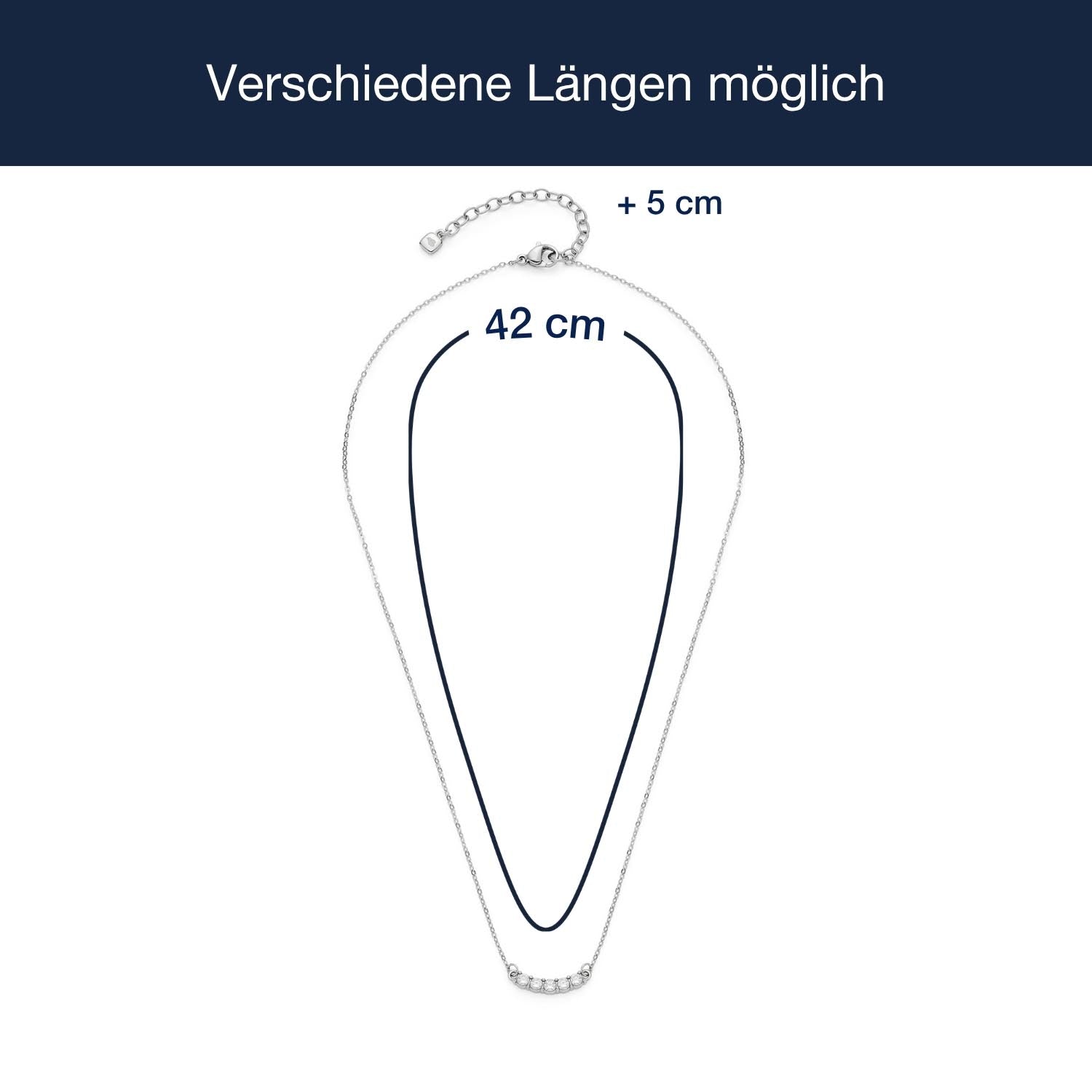 Massangaben zu Halskette TINI 42 cm CIAO