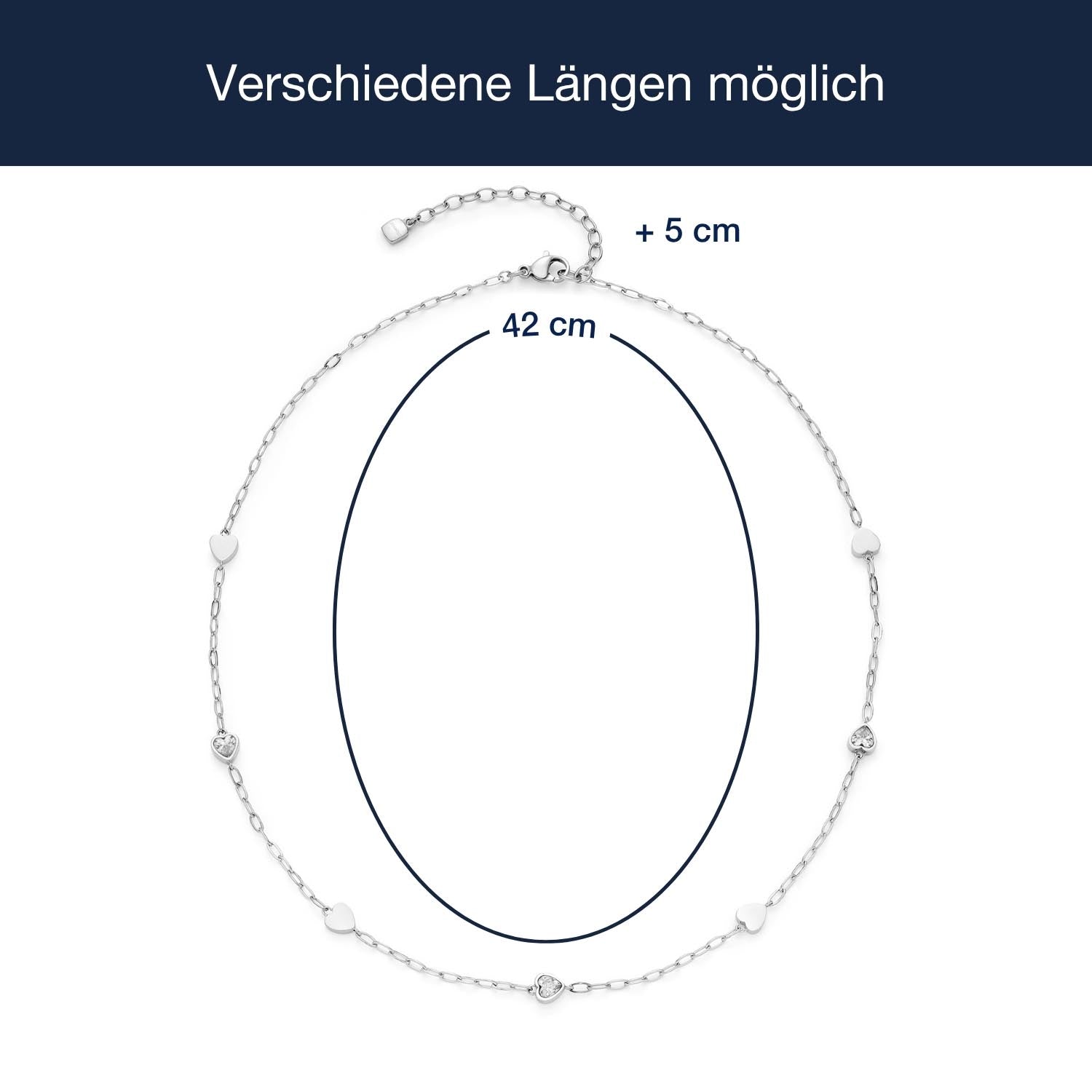 Massangaben zu Halskette CHRISTIE 42 cm CIAO