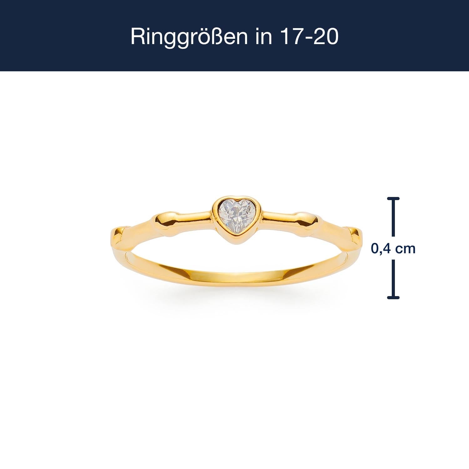Massangaben zu Ring CHRISTIE 20 gold CIAO