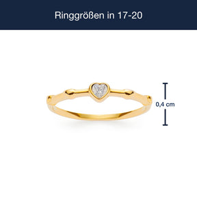 Massangaben zu Ring CHRISTIE 20 gold CIAO