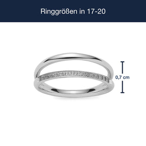 Massangaben zum Ring TINI 17 CIAO
