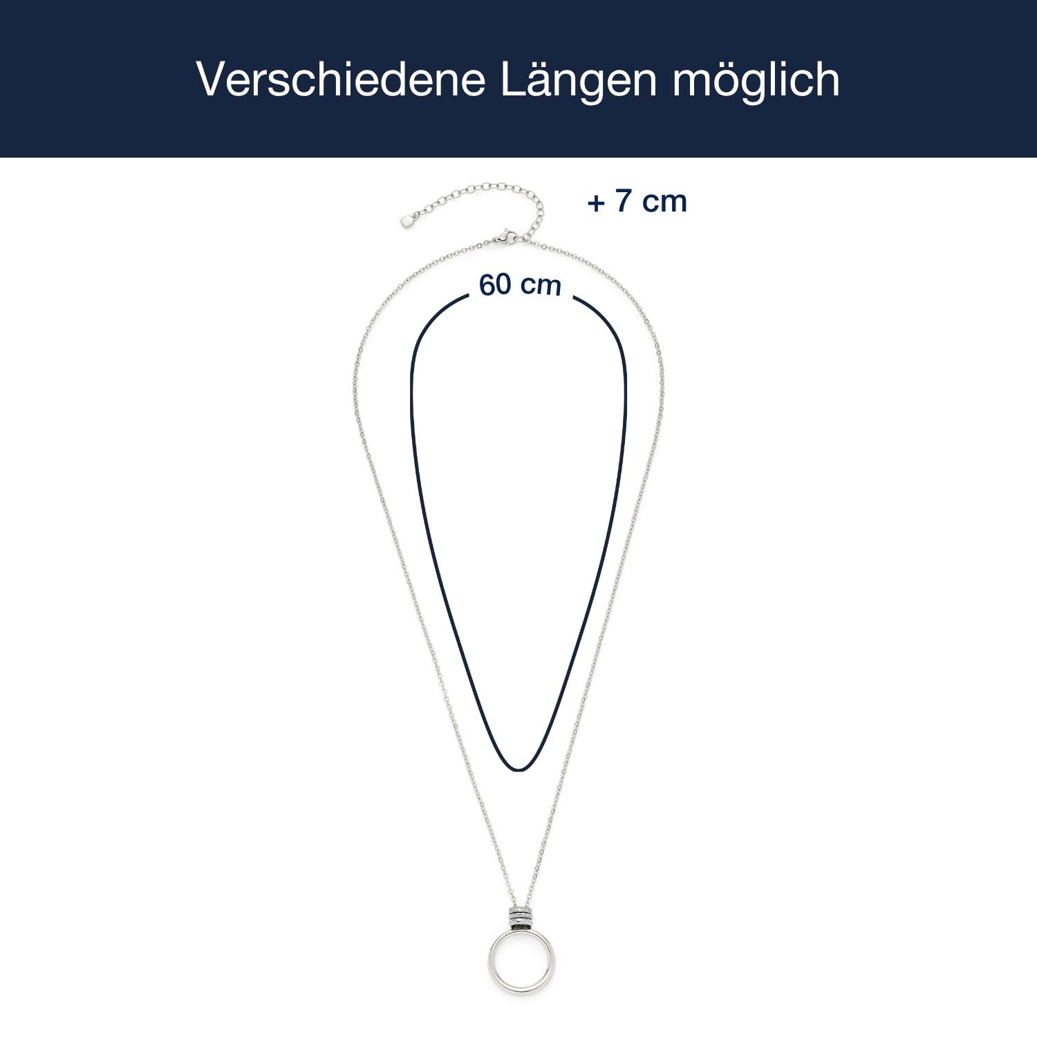 Massangaben zu Halskette VERA Clip & Mix